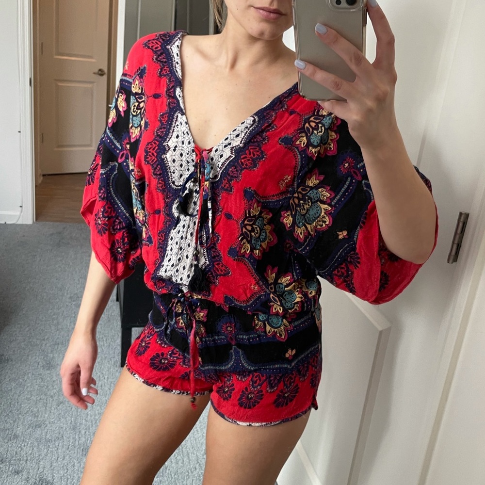 Colorful Boho Romper - Picture 10 of 16